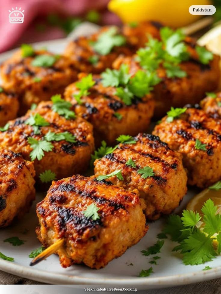 Soya Seekh Kabab